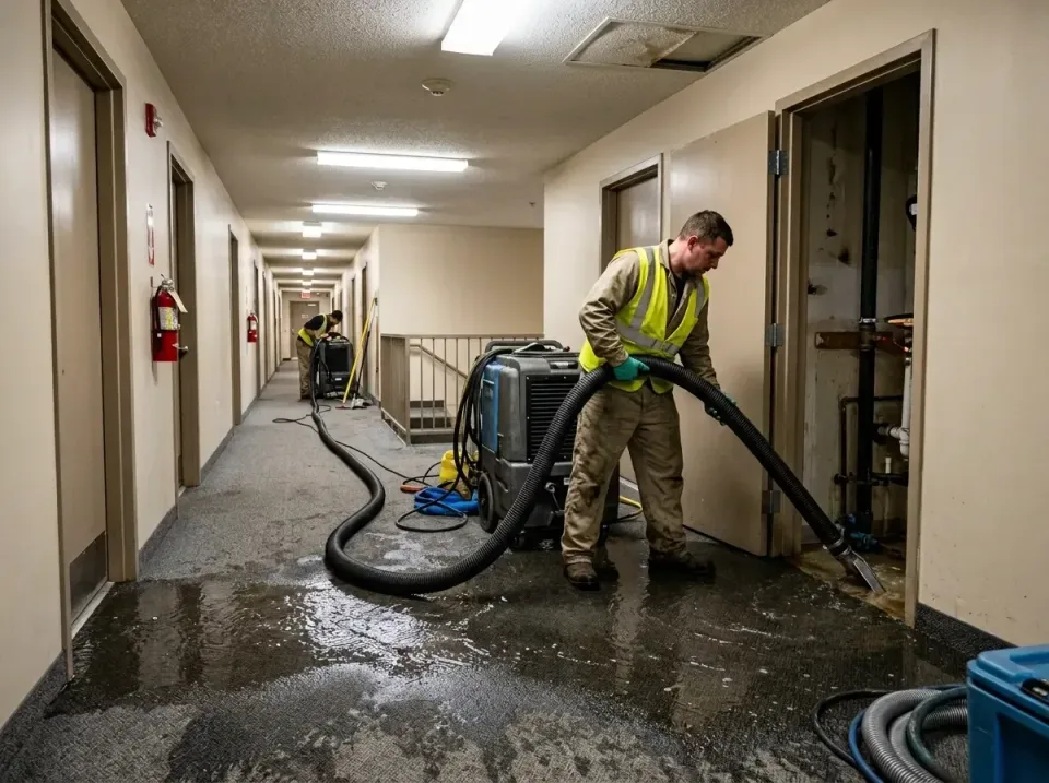 multi-unit-apartment-hallway-f-005 — frequently asked questions, Emergency Burst Pipe Water Extraction & Removal in East Uni…